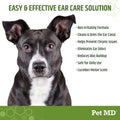 - Dog Ear Cleaner Wipes - Otic Cleanser for Dogs to Stop Ear Itching, and Infections with Aloe and Eucalyptus - 100 Count