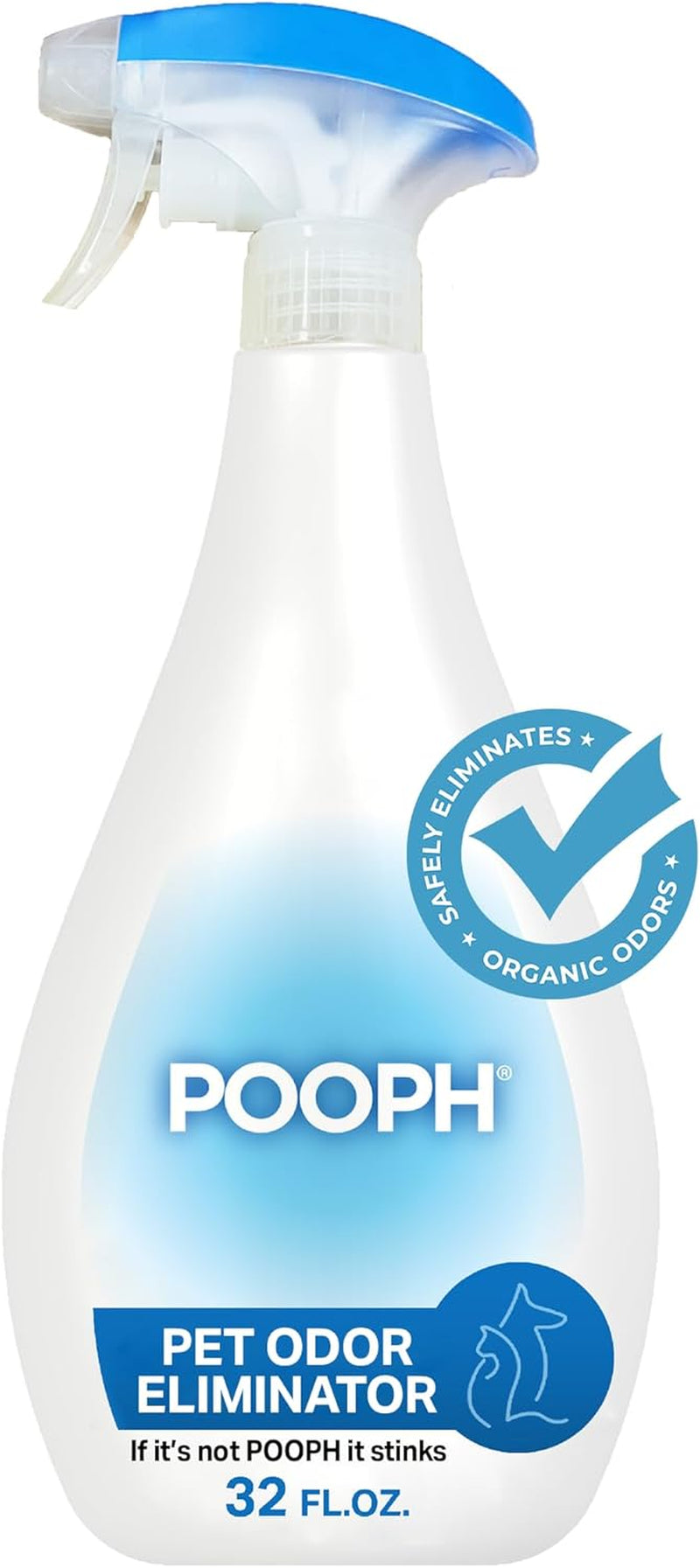 ® Pet Odor Eliminator Spray - Patented NO Fragrance NO Harsh Chemicals Organic Odor Eliminator Works On-Contact Home, Auto, Upholstery, and More Fast Easy Safe for Pets, People and the Planet!