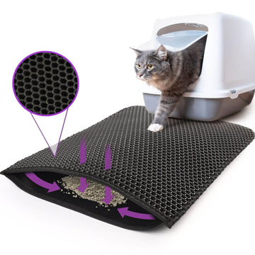 Double Layer Waterproof Cat Litter Pad