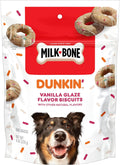 Limited Edition Dunkin' Vanilla Glaze Flavor Biscuit Dog Treats, 8 Ounce